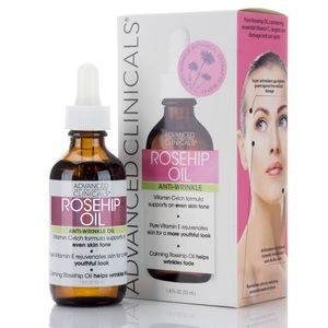Advanced Clinicals Rosehip Oil Anti-Wrinkle Face Oil 1.8 fl oz (53ml)